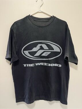The Weeknd 2025 Official XO Tour Merch T-Shirt Size M Black Hurry Up Tomorrow